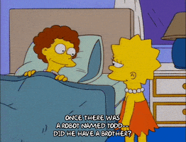lisa simpson todd flanders GIF