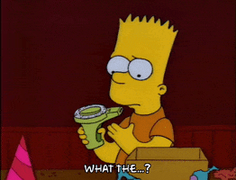 Confused Season 3 GIF by The Simpsons