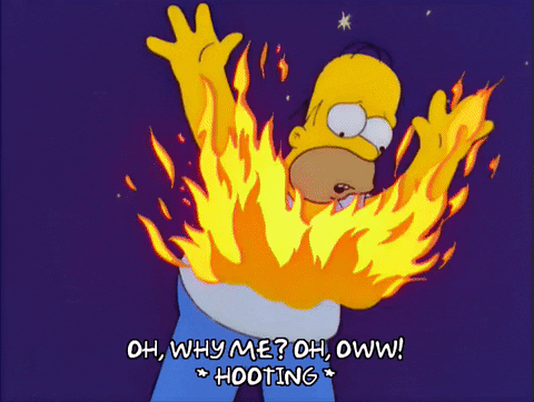 Homer Simpson Fire Gif Find Share On Giphy Homer Simpson Fire Gif Find Share On Giphy