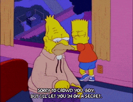 crowd you bart simpson GIF