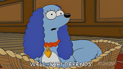 the simpsons marge simpson dog GIF