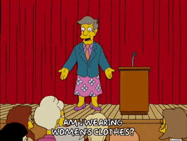 Episode 19 Dress GIF by The Simpsons