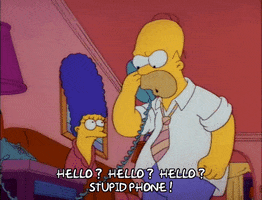 Season 2 Phone GIF by The Simpsons