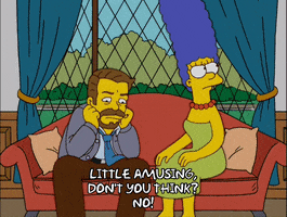 Yelling Episode 15 GIF by The Simpsons
