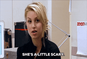 scary whitney port GIF by The Hills