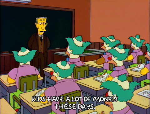 Krusty The Clown College GIFs - Get the best GIF on GIPHY