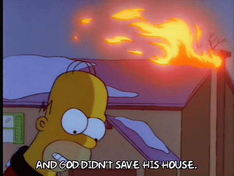 Burning Homer Simpson Gif Find Share On Giphy Burning Homer Simpson Gif Find Share On Giphy