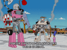 marge simpson transformers GIF