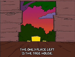 tree house hiding GIF