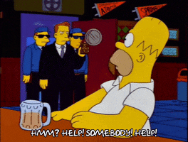 youre coming with me homer simpson GIF