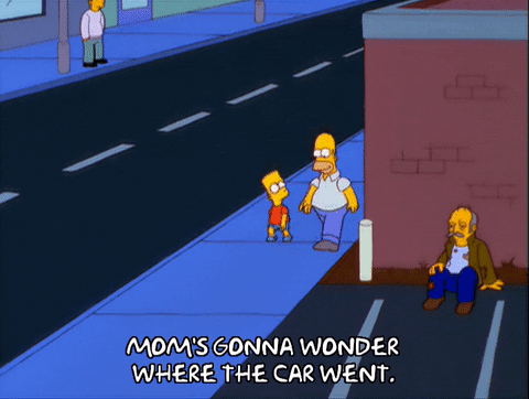 Homer Simpson Car Gif Find Share On Giphy Homer Simpson Car Gif Find Share On Giphy