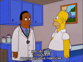 homer simpson doctor appointment GIF
