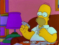 Woo Hoo Bart Simpson Gif Find Share On Giphy