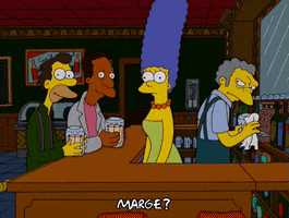 marge simpson drinking GIF