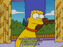 Explaining Season 17 GIF by The Simpsons