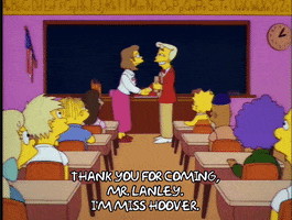 Season 4 Miss Hoover GIF by The Simpsons