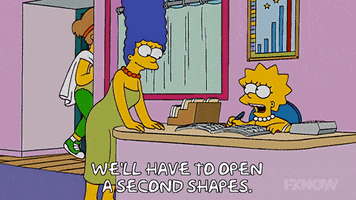 Lisa Simpson Sarah Wiggum GIF by The Simpsons