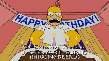 Homer Simpson Birthday Gif Find Share On Giphy