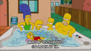 Lisa Simpson Jacuzzi GIF by The Simpsons