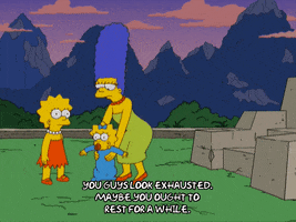 marge simpson field GIF