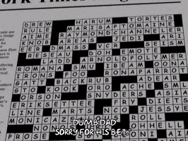Crossword GIFs Find Share on GIPHY