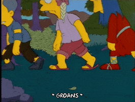 Season 4 Camp GIF by The Simpsons