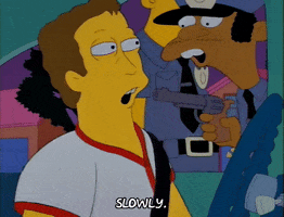 Checking Season 3 GIF by The Simpsons