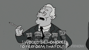 Episode 12 Newsreel GIF by The Simpsons