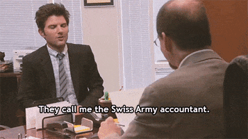parks and rec accounting GIF by University of Alaska Fairbanks