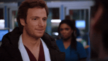 TV gif. Nick Gehlfuss as Dr. Will in Chicago Med. He looks extremely annoyed and he shakes his head before throwing an arm down at the person speaking, dismissing what they're saying and walking away. 