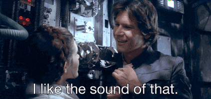han solo like the sound GIF by Star Wars