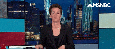 just to be perfectly clear rachel maddow GIF