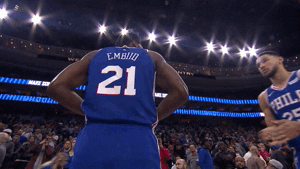 Checking In Philadelphia 76Ers GIF by NBA - Find & Share on GIPHY