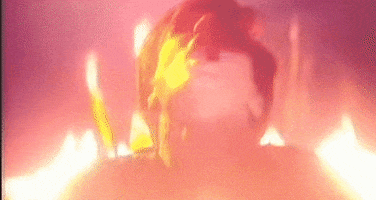 quack fire 80s duran duran planet earth GIF