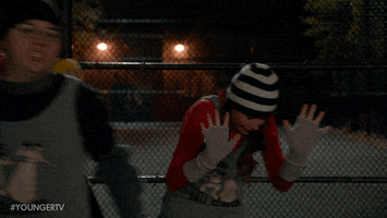 tv land dodgeball GIF by YoungerTV