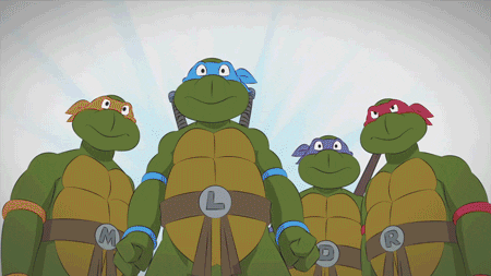 shocked ninja turtles GIF by Nickelodeon