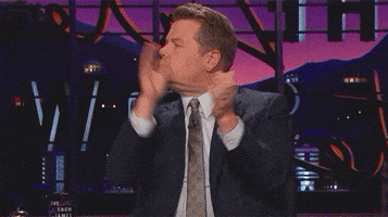James Corden Clapping GIF by The Late Late Show with James Corden