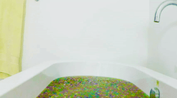 orbeez bath GIF by Guava Juice