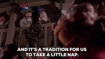 Tired The Muppet Christmas Carol GIF by filmeditor