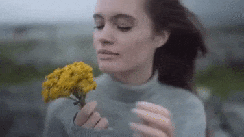 Sniffing Flowers GIF by EDEN