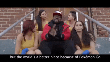 but the worlds a better place because of pokemon go GIF by POLARIS by MAKER