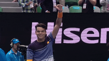 milos raonic thumbs up GIF by Australian Open