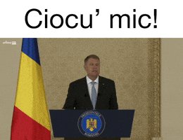 oliverrobert iohannis ciocu GIF