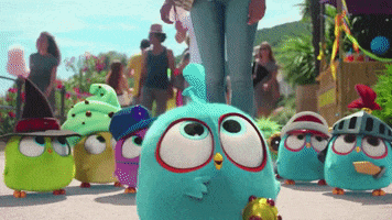 aww hatchlings GIF by Angry Birds