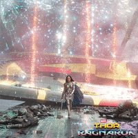Thor Ragnarok Fireworks GIF by Marvel Studios