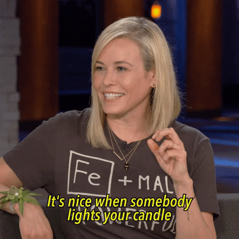 Excited Light My Fire GIF by Chelsea Handler - Find & Share on GIPHY