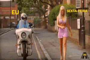 artmilhas moto carro segunda sexta-feira GIF