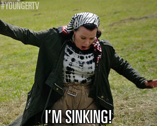 Sinking Tv Land Gif By Youngertv Find Share On Giphy