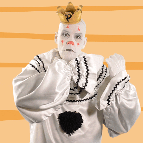 sad clown rock GIF by Puddles Pity Party