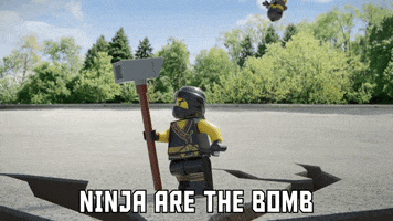 The Bomb Ninja GIF by LEGO
